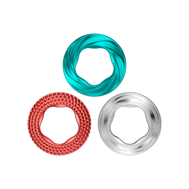 IQOS ILUMA i Premium Halka Başlık Seti Parlak Krom, Parlak Krom