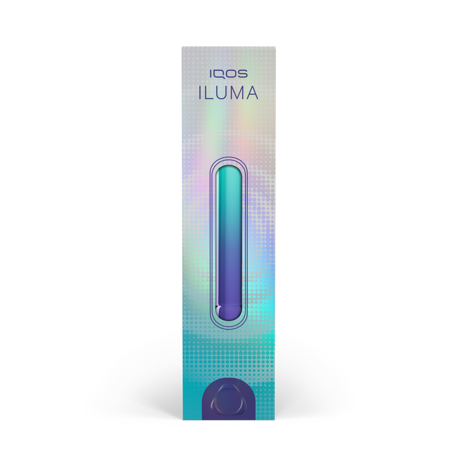 IQOS ILUMA i REMIX &Ouml;zel Seri Kapak Gradyan Mavi, 