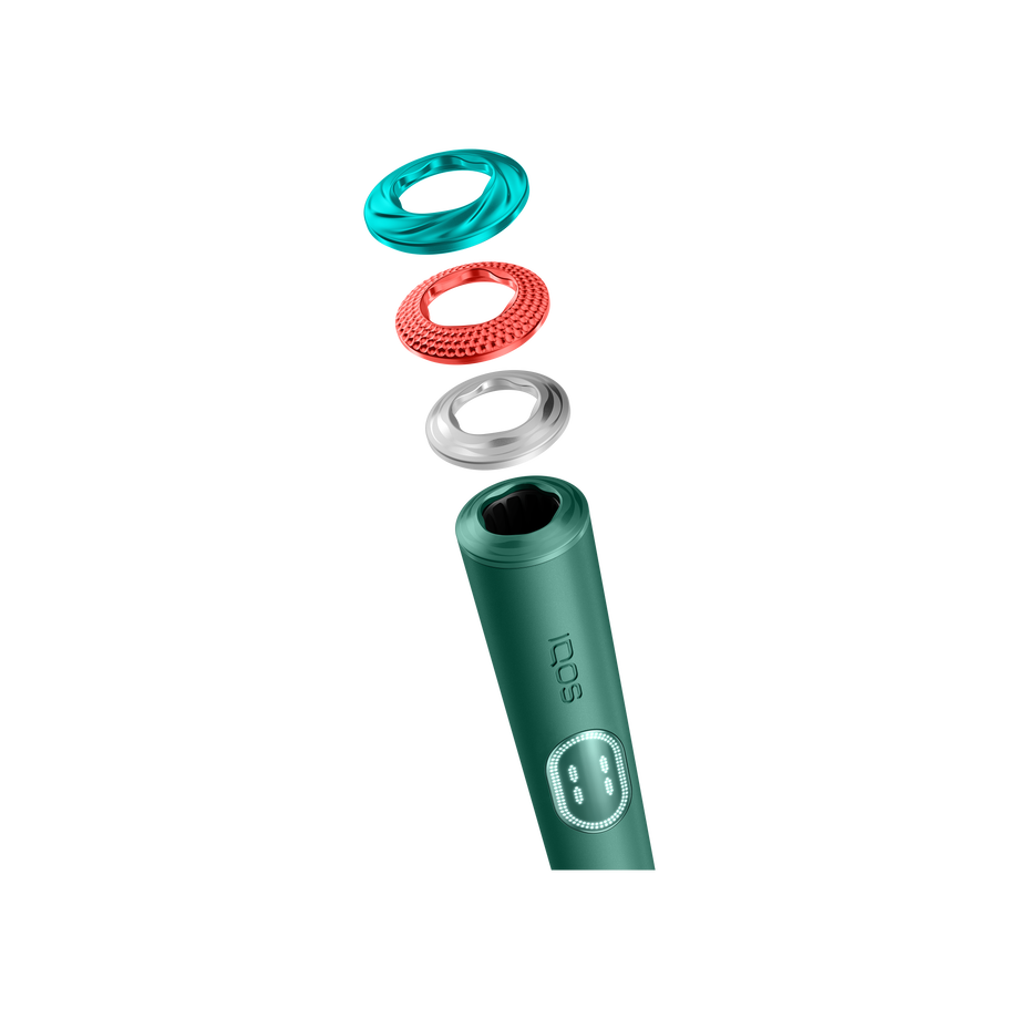 IQOS ILUMA i Premium Halka Başlık Seti Parlak Krom, Parlak Krom IQOS ILUMA i Premium Halka Başlık Seti Parlak Krom, Parlak Krom