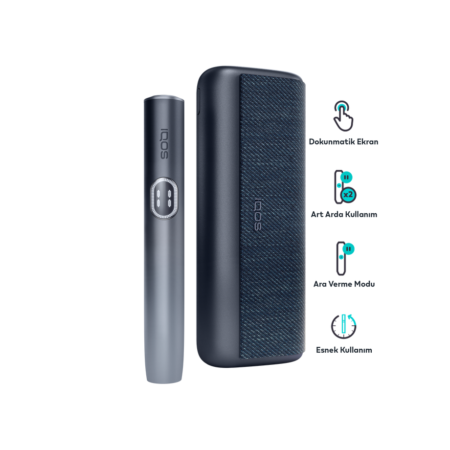 IQOS ILUMA i PRIME <br>Gece Siyahı, Gece Siyahı IQOS ILUMA i PRIME <br>Gece Siyahı, Gece Siyahı