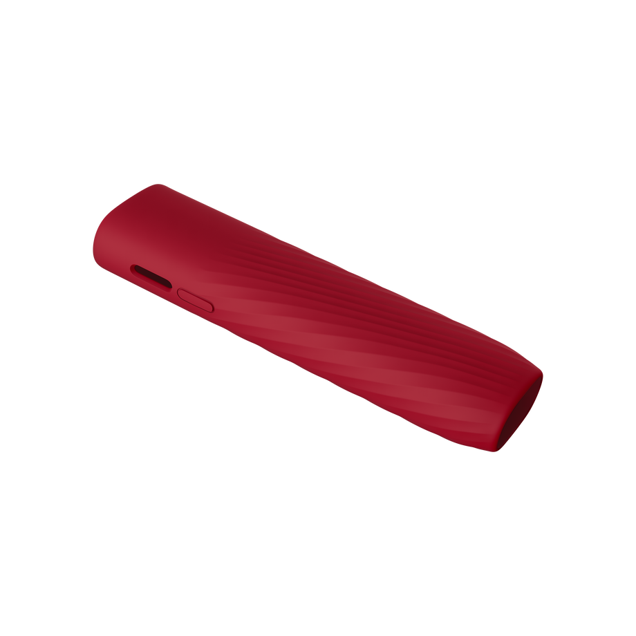 IQOS ILUMA i ONE Silikon Kılıf Koyu Kırmızı, Koyu Kırmızı