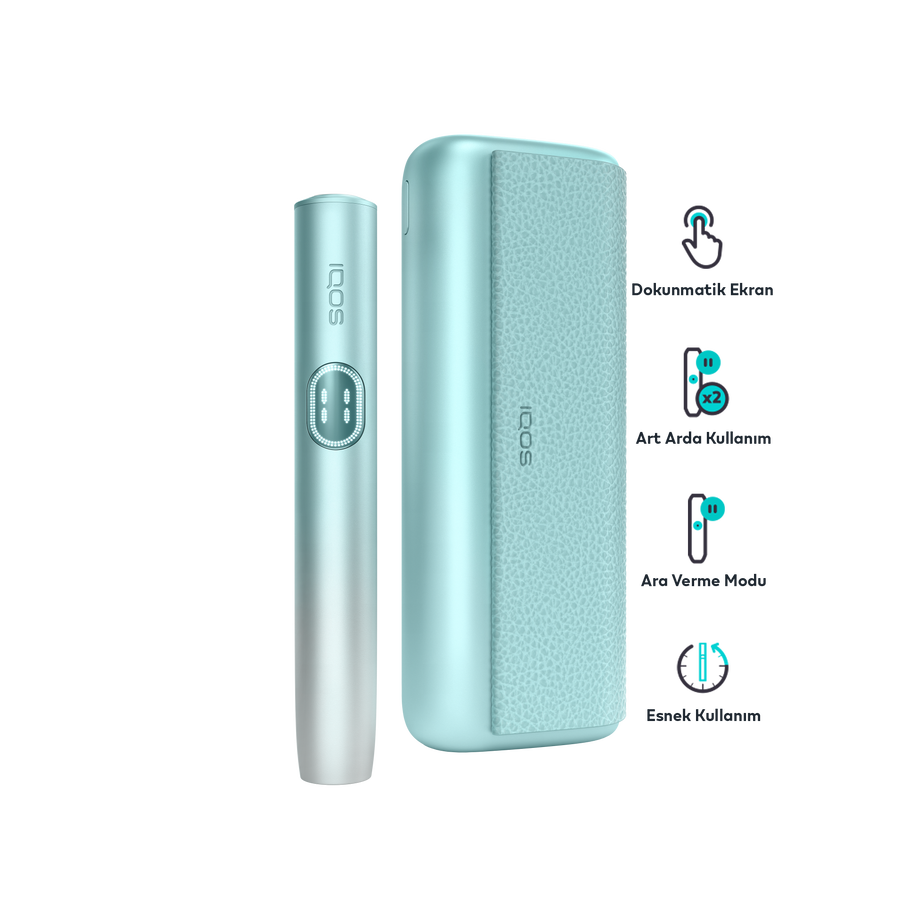 IQOS ILUMA i PRIME <br>Buz Mavisi, Buz Mavisi IQOS ILUMA i PRIME <br>Buz Mavisi, Buz Mavisi