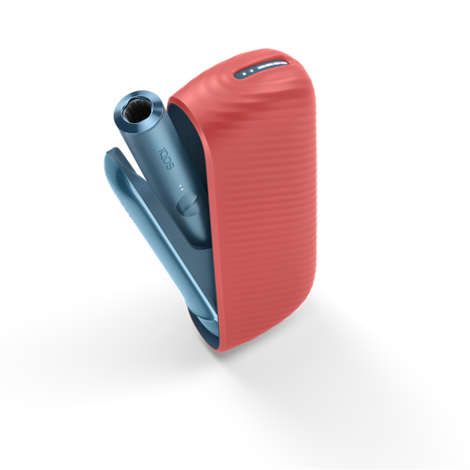 IQOS ILUMA Silikon Kılıf Parlak Mercan, Parlak Mercan