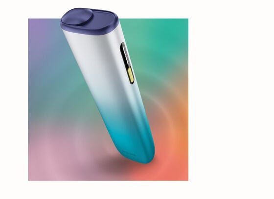 A moss green IQOS ILUMA device.