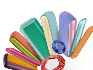 Blue, green and red ILUMA covers