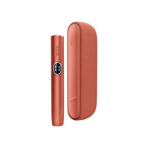 Kiremit Kırmızısı IQOS ILUMA i cihazı